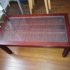 アジアン家具　リビングテーブル　