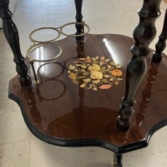 取引場所 南観音 I2405-077 イタリア製 ティーワゴン 汚れ キズありの画像