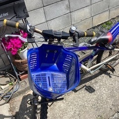 [決まりました]男の子用自転車　サイズ22/ブルーの画像