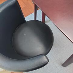 家具 ダイニングセット ブラウン ブラックの画像