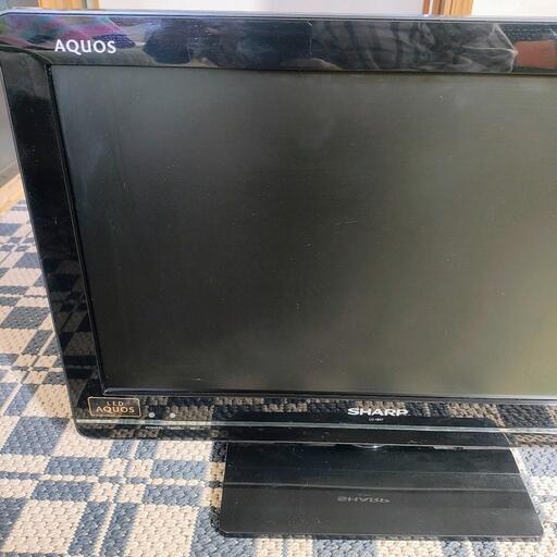 SHARP AQUOS LED19インチ液晶テレビ