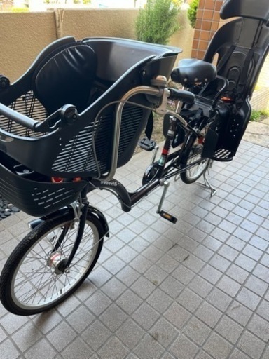 20インチ3人乗り自転車