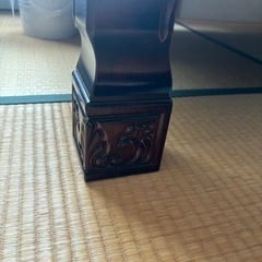 【あげます】木製座卓(ローテーブル)きれいです！の画像