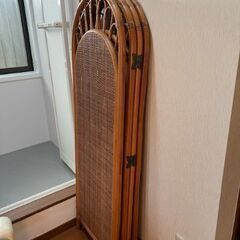 和風的な目隠しの画像