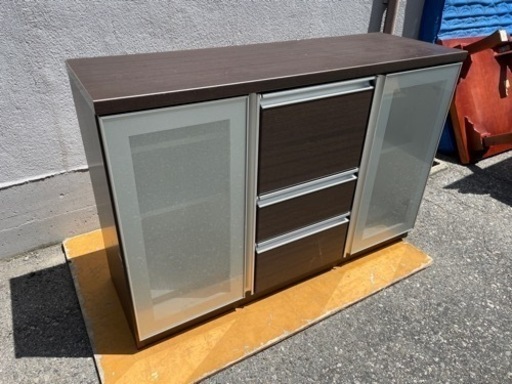 ★ 家具 ニトリ サイドボード モデナ 2 120 DBR 収納家具 キャビネット
