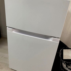 (譲渡予定者決定/キャンセル待ち可)美品 アイリスプラザ 冷凍冷蔵庫 87L 2021年式 ホワイトの画像