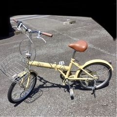 【対応中】中古 折りたたみ　自転車