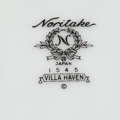 美品(^.^)Noritake ノリタケ　1545・VILLA HAVEN プレート ケーキ皿5 大皿1 花柄の画像