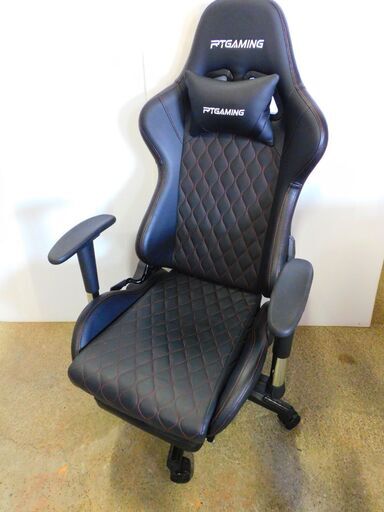 RTGAMING ゲーミングチェア フットレスト機能 リクライニング機能付き