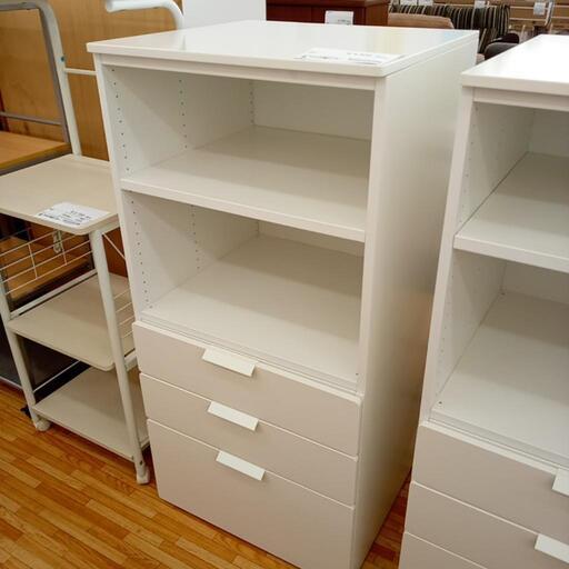 ★ジモティ割あり★ IKEA　収納棚　ホワイト　クリーニング済　YJ2458