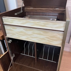 【再値下】レコードプレイヤー&ラック