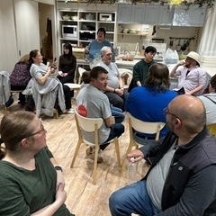 アメリカ人4人と英会話