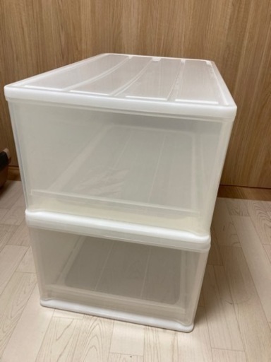 ニトリ　押し入れケース　セレス　ワイド深型　引き出し