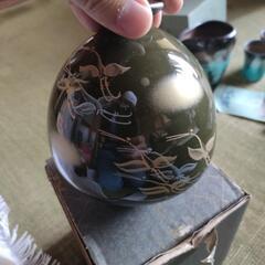 九谷焼　一輪挿しの花瓶の画像