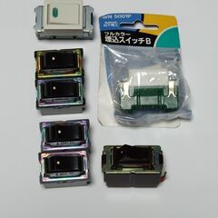 未使用:電気部材:フルコネクタ 埋込コンセント 埋込スイッチの画像