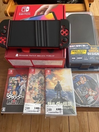 『取り引き中』超美品Nintendo Switch有機EL マリオレッド