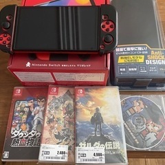 取り引き中』超美品Nintendo Switch有機EL マリオレッド