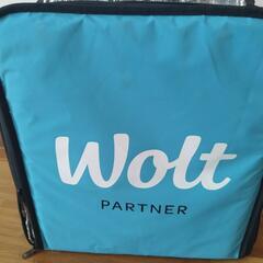 ほぼ未使用Woltウォルト フードデリバリーバッグ＆ウェア&Tシ...