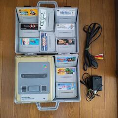 ジャンク品スーパーファミコン、ソフト