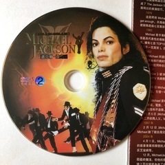 マイケルジャクソンのDVD2枚組の画像
