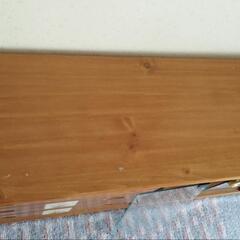 無料セット 角置きのテレビ台とチェストの画像