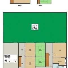 広い庭の戸建🉐✨さぬき市8SDKガレージつき&海近い！ - 賃貸（マンション/一戸建て）