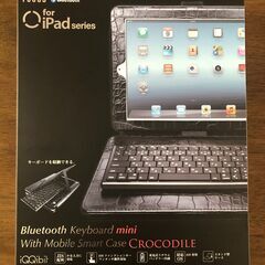 未使用 Bluetoothキーボード と iPad用ケース(クロ...