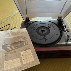レコードプレーヤーの画像
