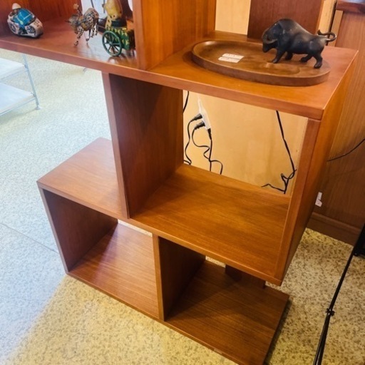 《売約済》【武蔵小山店】 　scanteak スキャンチーク　チーク　stiga 廃番　希少　チーク材　オープンシェルフ　棚　ラック　シェルフ　飾り棚　インテリア　収納