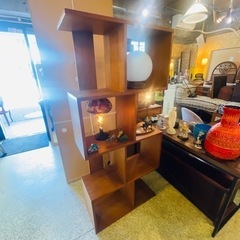 《売約済》【武蔵小山店】 　scanteak スキャンチーク　チーク　stiga 廃番　希少　チーク材　オープンシェルフ　棚　ラック　シェルフ　飾り棚　インテリア　収納