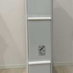 ライクイット (like-it) フタ付きゴミ箱分別3段スリム