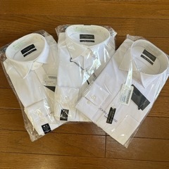 コナカ ノーアイロン　ワイシャツ　SLIM ワイド　サイズM