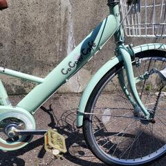 B344 子供自転車★タマコシ★CoCo Cafe★変速無し★24インチの画像