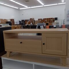 ★ジモティ割あり★  テレビ台 ベージュ H40×D36.5×W...