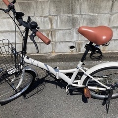 オシャレな折りたたみ自転車
