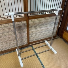 【受取者決定】ハンガーラック伸縮性