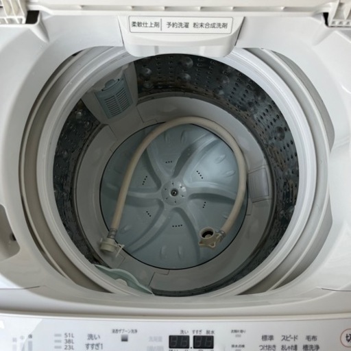 東芝 ザブーン 洗濯機 6kg AW-6D6 2018年製