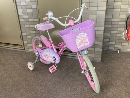 ぼんぼんリボン　自転車　18インチ　子供　ピンク　幼児用自転車 ぼんぼんりぼん 18インチ子供用自転車