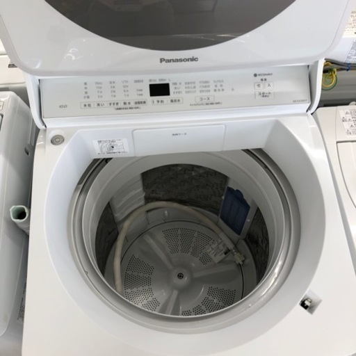 安心の6ヶ月保証付き！Panasonic全自動洗濯機2019年製10.0kg
