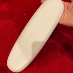 真っ白な楕円形のおさら４枚の画像