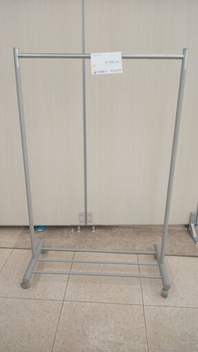 ★ジモティ割あり★  ハンガーラック シルバー H×D×W クリーニング済み TJ5685