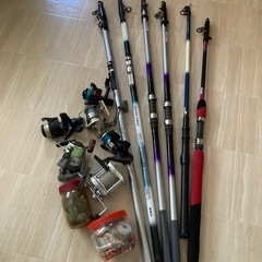 《取引中》釣竿、リール、その他