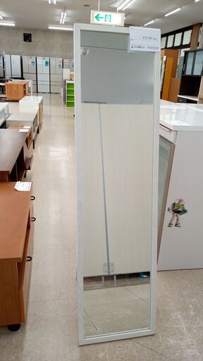 ★ジモティ割あり★  ミラー 白 H×D×W クリーニング済み TJ5687