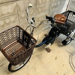 電動アシスト三輪車