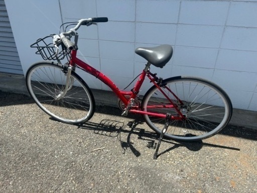 50km/h以上出せるママチャリ　ロードバイク化