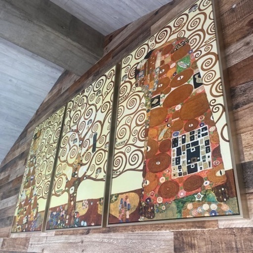 クリムト 生命の木 絵画