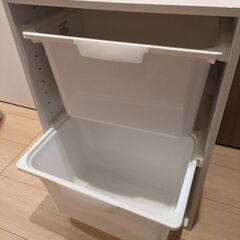 ニトリ　カラボ　引き出し付の画像