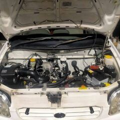 激安! 夏涼しく冬暖かい快適通勤に 低走行 8万km 車検満タン 美車 スバル プレオ F ETC 新品マフラー付 好調 4気筒 4独サスの画像