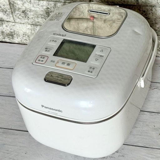 2021年製 Panasonic 『Ｗおどり炊き』可変圧力IH炊飯器