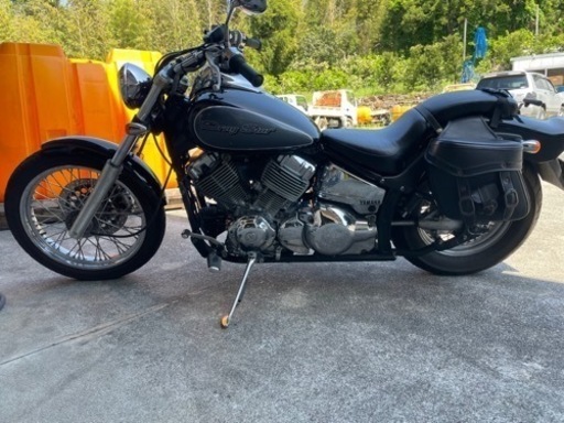 YAMAHA ドラッグスター400 4TR サイドバック付き